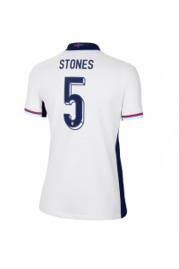 Engeland John Stones #5 Voetbaltruitje Thuis tenue Dames EK 2024 Korte Mouw